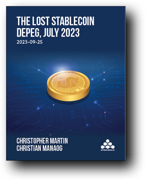 The Lost Stablecoin Depeg