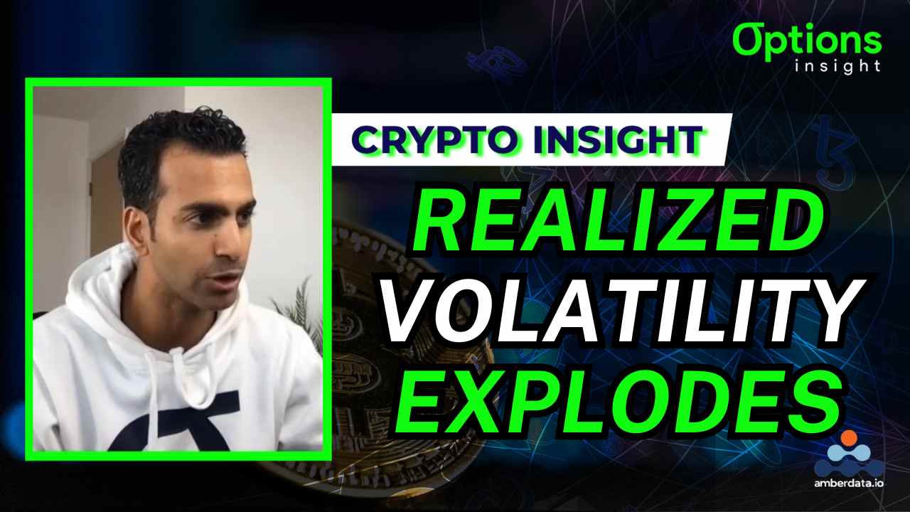 Crypto Options: Realized Volatility Explodes